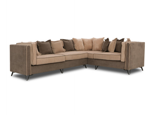 sofa HOBEL CORNER CLASSIC GRAY MARSEL 13/PINC FOREVER 390 R (2)