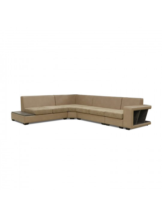 sofa HOBEL CORNER CORONA CREAM PHANTOM 11/LIGHT BROWN BEATTO 1015 L (10)