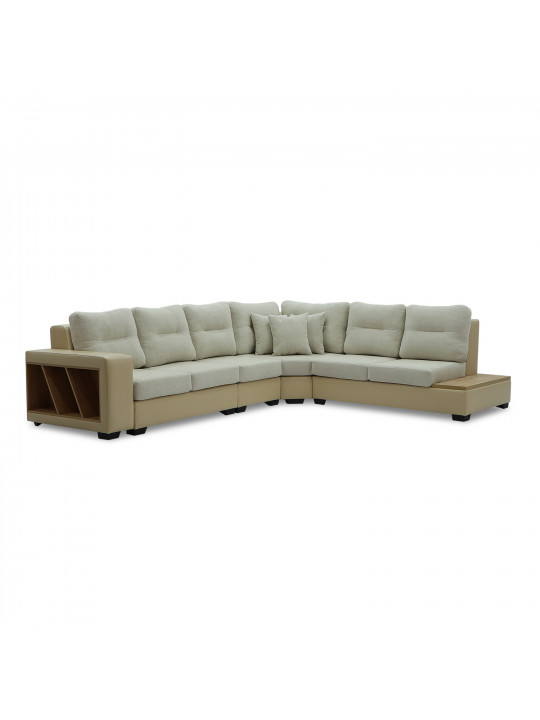 დივანი HOBEL CORNER CORONA CREAM PHANTOM 3/ CREAM BEATTO 1065 L (7)