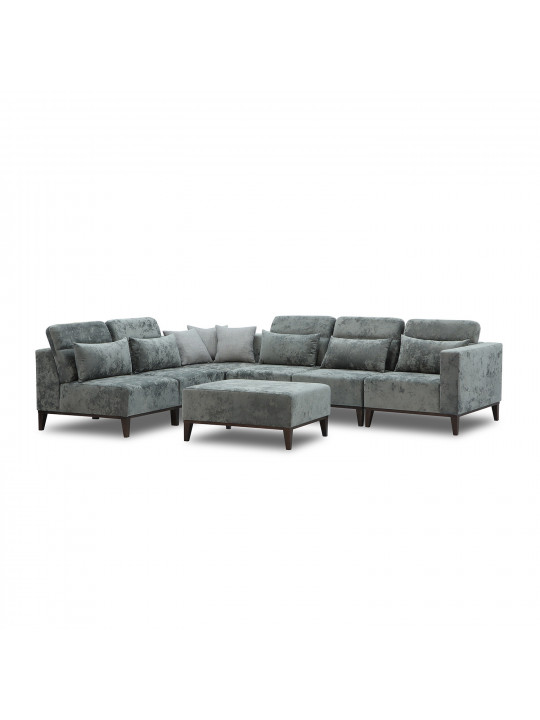 sofa HOBEL CORNER DALI GREY MONACO 14/LIGHT GREY INFINITY 991 L (5)