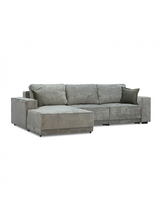 sofa HOBEL CORNER DELUXE LIGHT GREY MONACO 13/ NIAGARA GREY L (7)