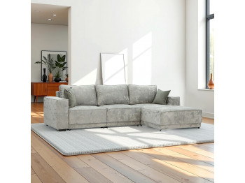 დივანი HOBEL CORNER DELUXE LIGHT GREY MONACO 13/ NIAGARA GREY R (7)