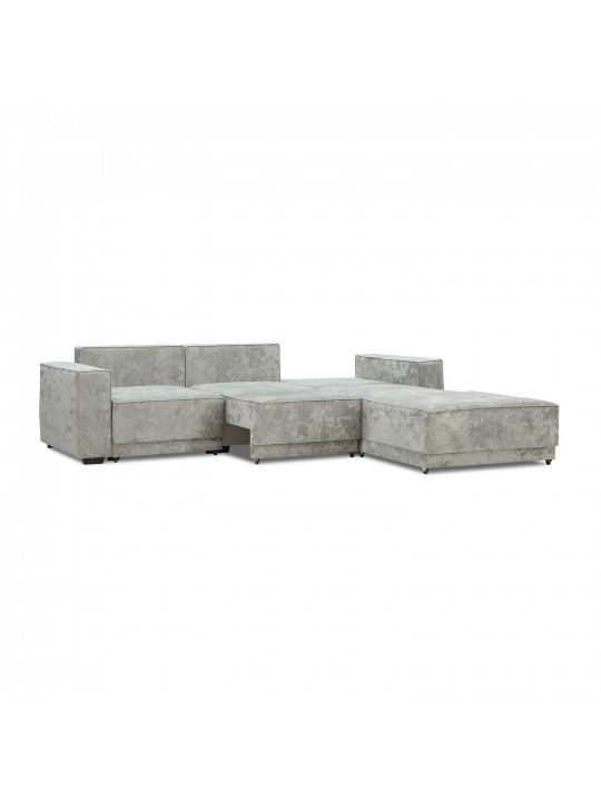 დივანი HOBEL CORNER DELUXE LIGHT GREY MONACO 13/ NIAGARA GREY R (7)