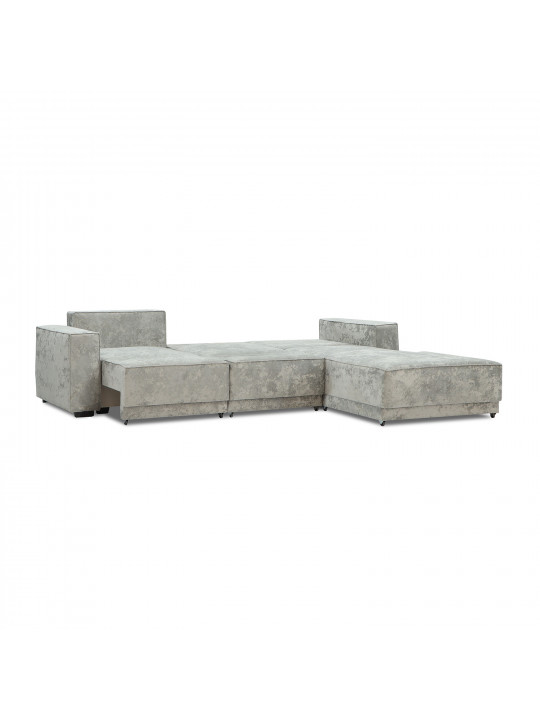 დივანი HOBEL CORNER DELUXE LIGHT GREY MONACO 13/ NIAGARA GREY R (7)