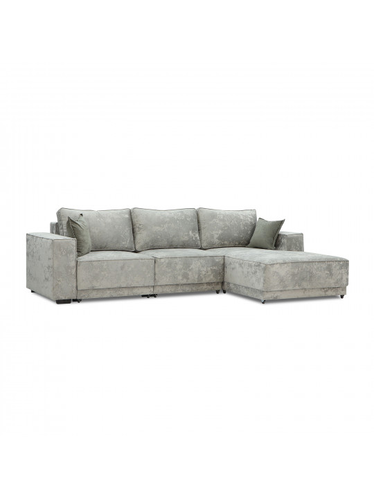 დივანი HOBEL CORNER DELUXE LIGHT GREY MONACO 13/ NIAGARA GREY R (7)