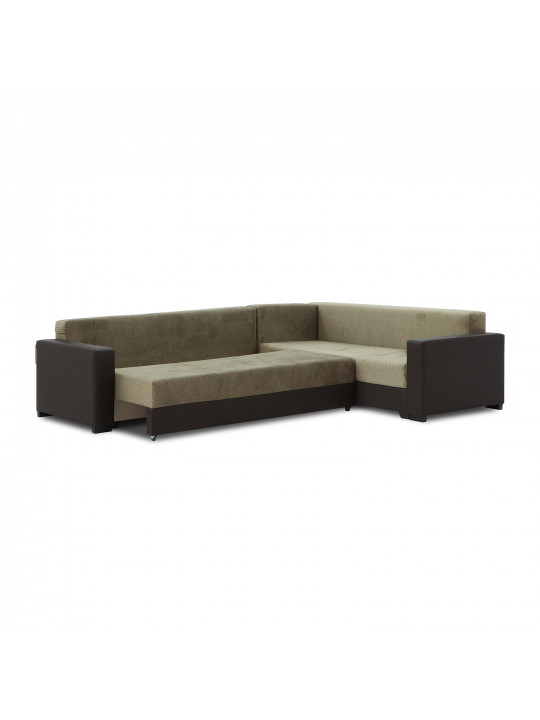 sofa HOBEL CORNER ERICA BROWN 3673/ BROWN MOCASSI 7114 R (6)