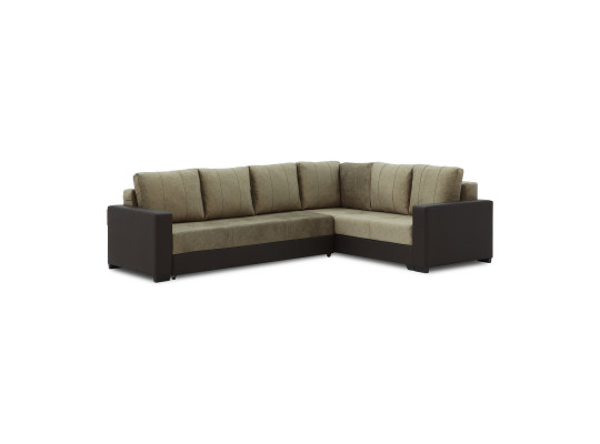 sofa HOBEL CORNER ERICA BROWN 3673/ BROWN MOCASSI 7114 R (6)