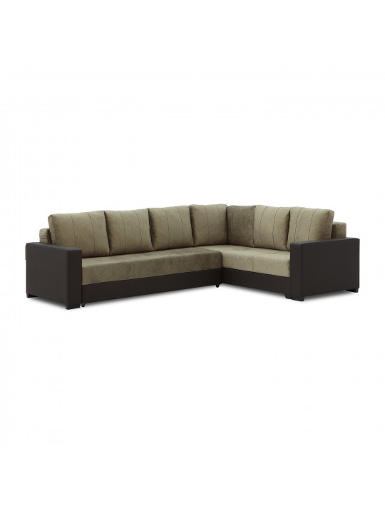 sofa HOBEL CORNER ERICA BROWN 3673/ BROWN MOCASSI 7114 R (6)