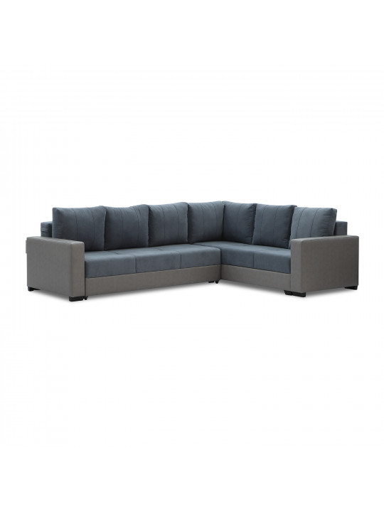 sofa HOBEL CORNER ERICA LIGHT GREY 8409/BLUE GRAY VIVALDI 12 R(6)