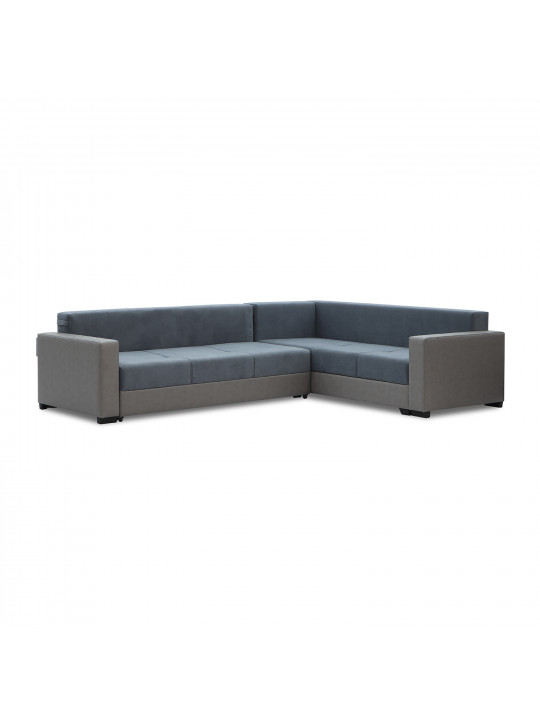 sofa HOBEL CORNER ERICA LIGHT GREY 8409/BLUE GRAY VIVALDI 12 R(6)