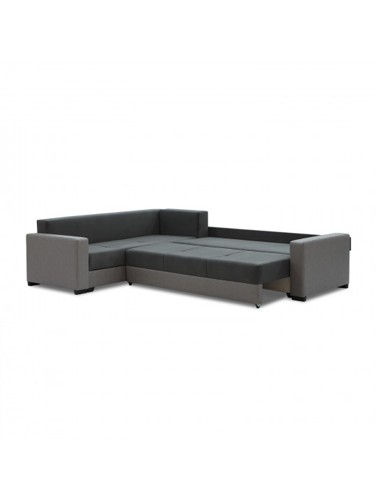 sofa HOBEL CORNER ERICA LIGHT GREY 8409/DARK GREY LEONARDO 15 L (6)