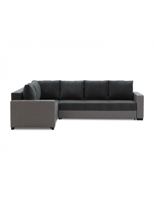 sofa HOBEL CORNER ERICA LIGHT GREY 8409/DARK GREY LEONARDO 15 L (6)