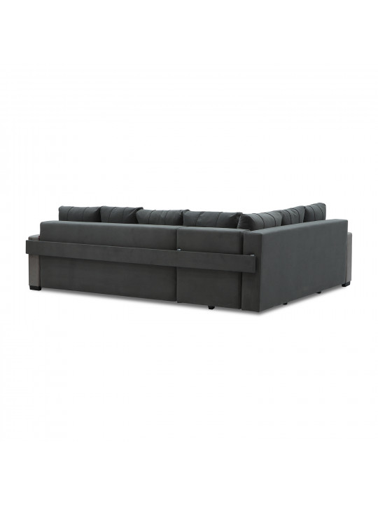 sofa HOBEL CORNER ERICA LIGHT GREY 8409/DARK GREY LEONARDO 15 L (6)