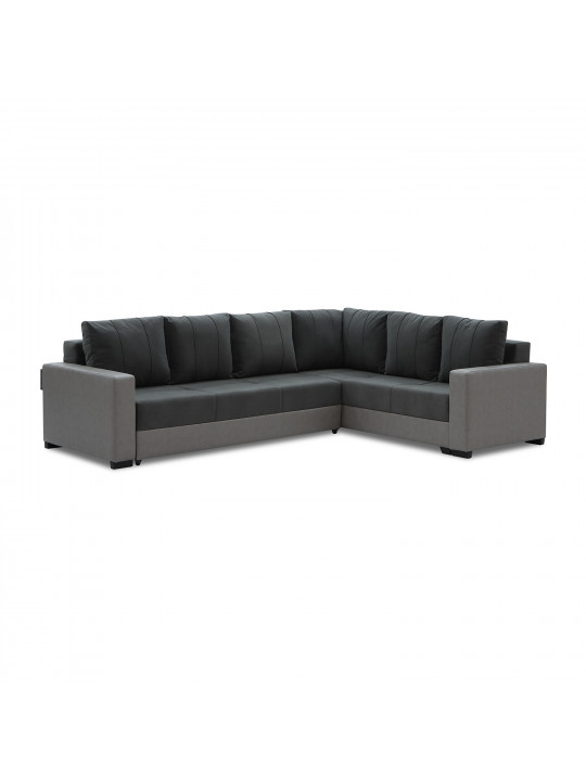 sofa HOBEL CORNER ERICA LIGHT GREY 8409/DARK GREY LEONARDO 15 R (6)