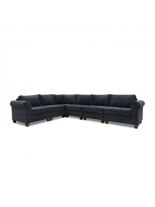 sofa HOBEL CORNER EVA DARK BLUE BEATTO 1053/ GREY INFINITY 991 (6)