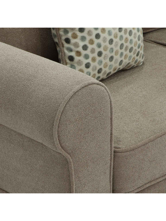 sofa HOBEL CORNER EVA LIGHT BROWN BUKLE 6/ ONTARIO REA AQUA SEA (6)