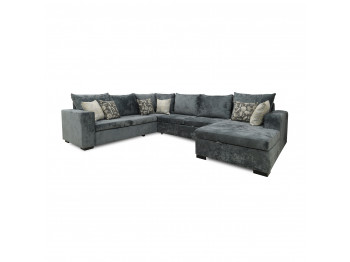 დივანი HOBEL CORNER JASMIN DARK GREY MONACO 15/ BENORRY 1005/ GONZA 1015 L (6)