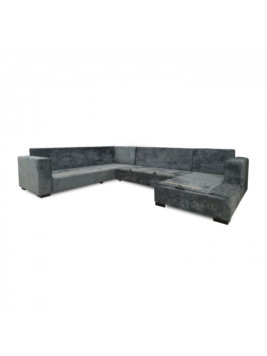დივანი HOBEL CORNER JASMIN DARK GREY MONACO 15/ BENORRY 1005/ GONZA 1015 L (6)