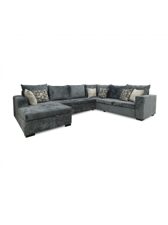 sofa HOBEL CORNER JASMIN DARK GREY MONACO 15/ BENORRY 1005/ GONZA 1015 R (6)