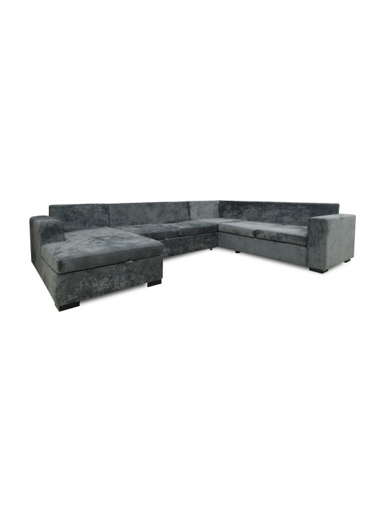 sofa HOBEL CORNER JASMIN DARK GREY MONACO 15/ BENORRY 1005/ GONZA 1015 R (6)