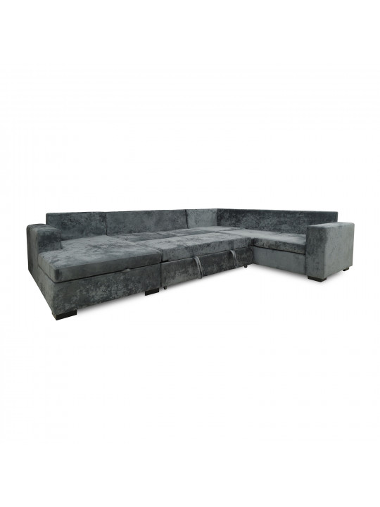 sofa HOBEL CORNER JASMIN DARK GREY MONACO 15/ BENORRY 1005/ GONZA 1015 R (6)