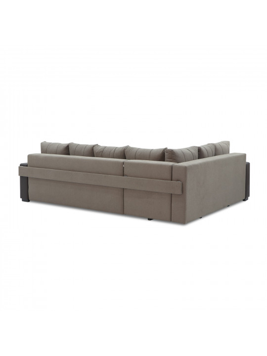 sofa HOBEL CORNER KATRIN BROWN 3673/BROWN SCANDI 6 L (6)