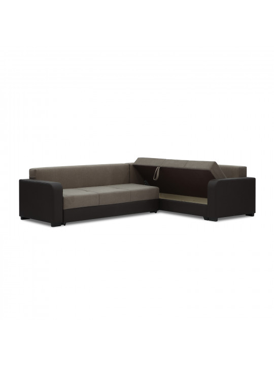 sofa HOBEL CORNER KATRIN BROWN 3673/BROWN SCANDI 6 R (6)