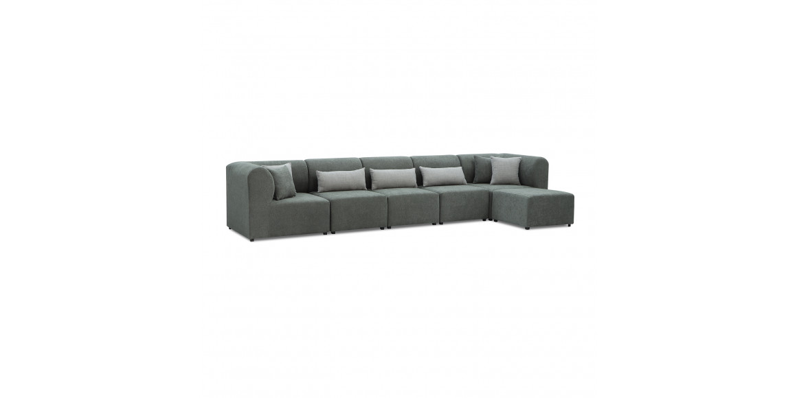 sofa HOBEL CORNER LEGO SOFT GREY BONCUK 24/GREY INFINITY 991 (6)