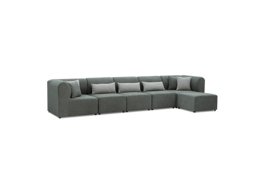 დივანი HOBEL CORNER LEGO SOFT GREY BONCUK 24/GREY INFINITY 991 (6)