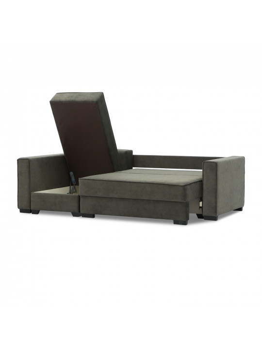 დივანი HOBEL CORNER LIZA PLUS DARK BROWN JAGUAR 18 L (5)