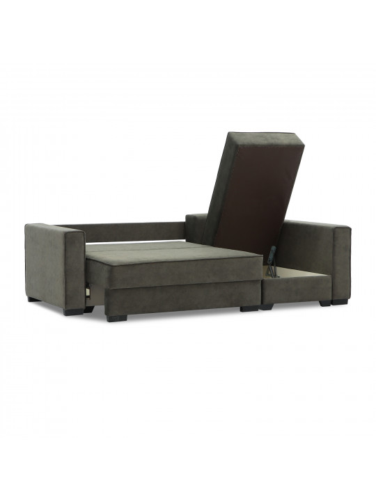 დივანი HOBEL CORNER LIZA PLUS DARK BROWN JAGUAR 18 R (5)