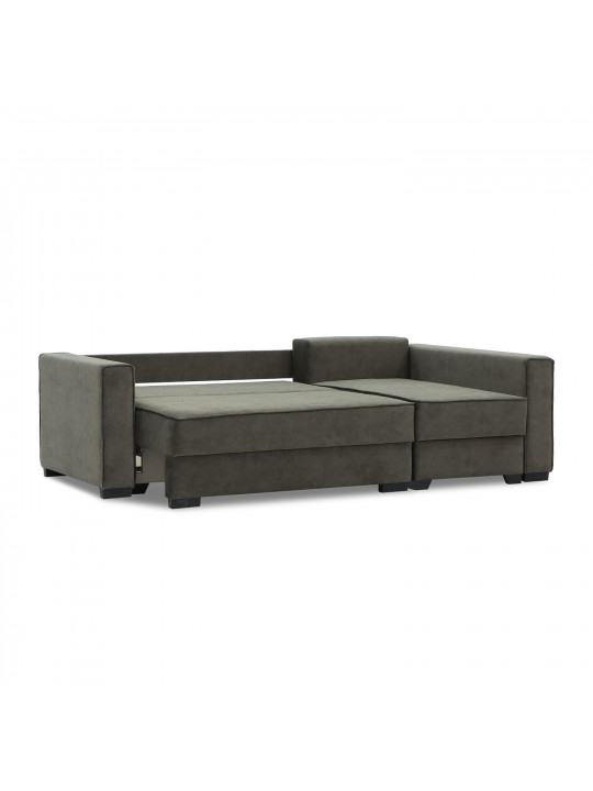 დივანი HOBEL CORNER LIZA PLUS DARK BROWN JAGUAR 18 R (5)