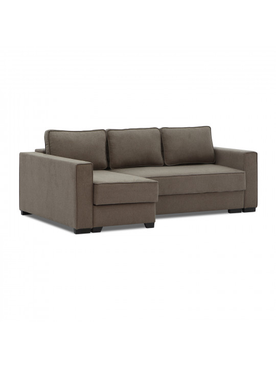 sofa HOBEL CORNER LIZA PLUS LIGHT BROWN SCANDI 6 L (5)