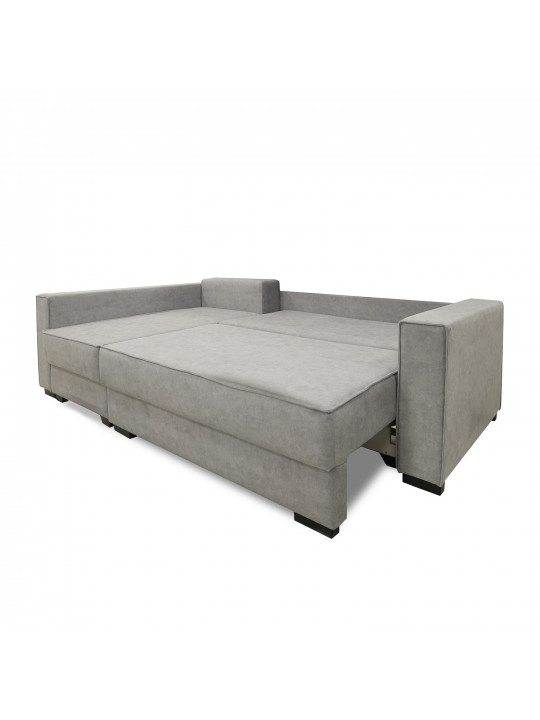 sofa HOBEL CORNER LIZA PLUS LIGHT GREY JAGUAR 4 L (5)