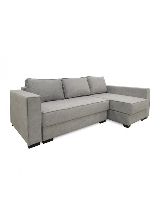 sofa HOBEL CORNER LIZA PLUS LIGHT GREY JAGUAR 4 R (5)