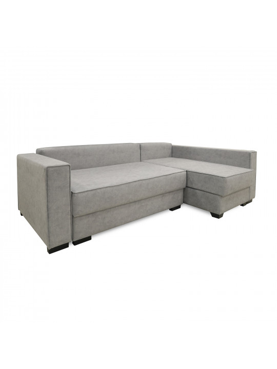 sofa HOBEL CORNER LIZA PLUS LIGHT GREY JAGUAR 4 R (5)