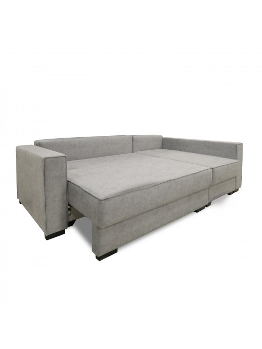sofa HOBEL CORNER LIZA PLUS LIGHT GREY JAGUAR 4 R (5)