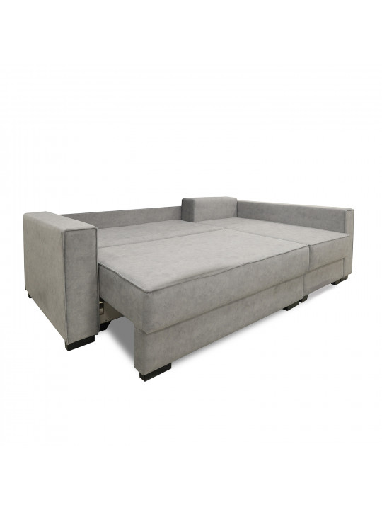 sofa HOBEL CORNER LIZA PLUS LIGHT GREY JAGUAR 4 R (5)