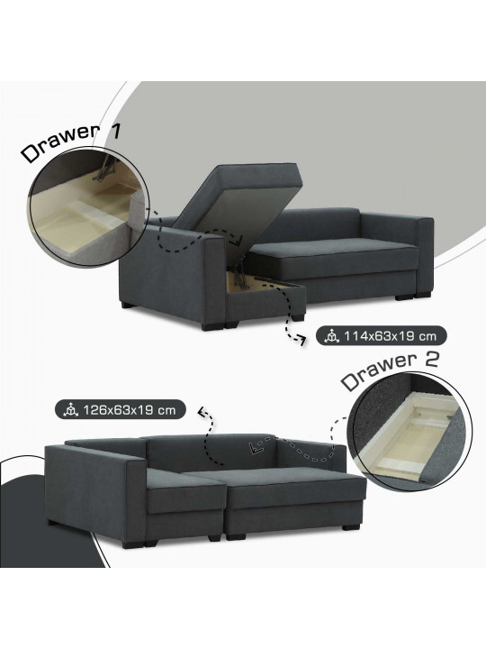 დივანი HOBEL CORNER LIZA PLUS DARK GREY SCANDI 22 L (5)