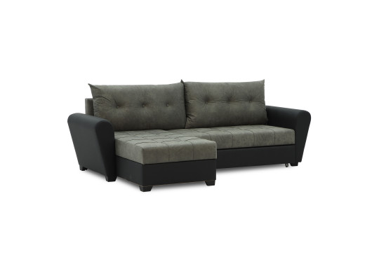 sofa HOBEL CORNER MODERN BLACK 4503/ GREY RONALDO 1808 (4)