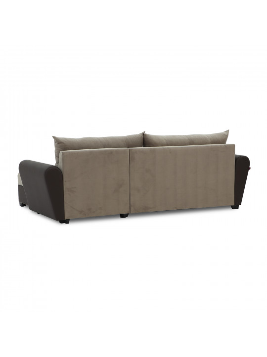 sofa HOBEL CORNER MODERN BROWN 3673/CAPPUCCINO VIVALDI 5 (4)