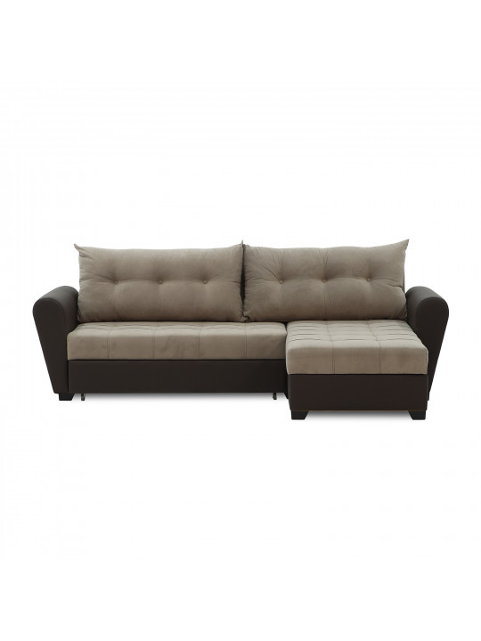 sofa HOBEL CORNER MODERN BROWN 3673/CAPPUCCINO VIVALDI 5 (4)