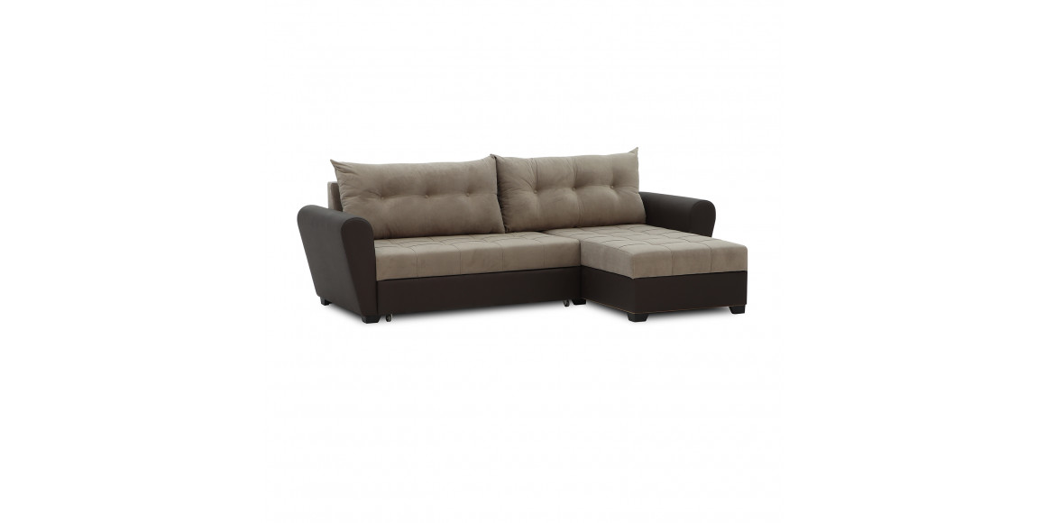 sofa HOBEL CORNER MODERN BROWN 3673/CAPPUCCINO VIVALDI 5 (4)