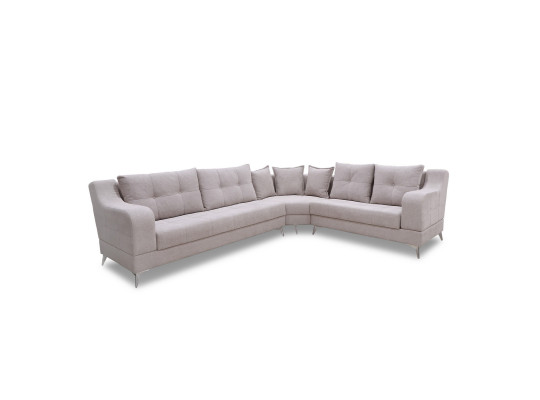 sofa HOBEL CORNER NEW YORK CREAM BEATTO 1066/ LAMENIA 1011 R (4)