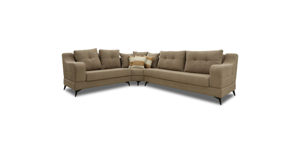 sofa HOBEL CORNER NEW YORK  LIGHT BROWN BUKLE 6/ RETTIO 1016 L (4)