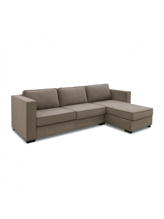დივანი HOBEL CORNER ROSE LIGHT CAPPUCCINO LEONARDO 4 (4)