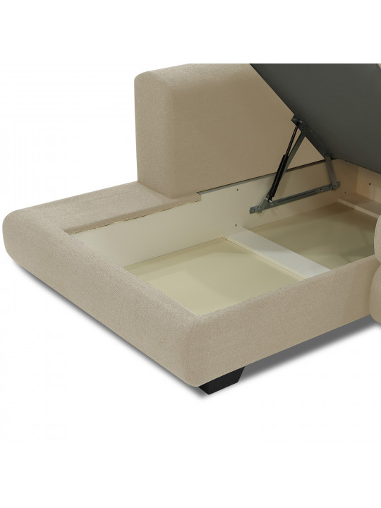 დივანი HOBEL CORNER SIDNEY PLUS CREAM  BUKLE 4 L (3)
