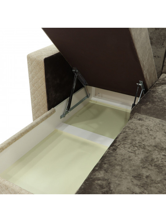 დივანი HOBEL CORNER SONYA BROWN MONACO 5/BROWN  BONCUK 6 L (5)
