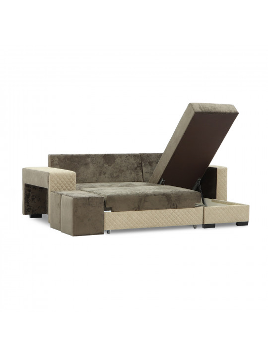 დივანი HOBEL CORNER SONYA BROWN MONACO 5/BROWN  BONCUK 6 R (5)