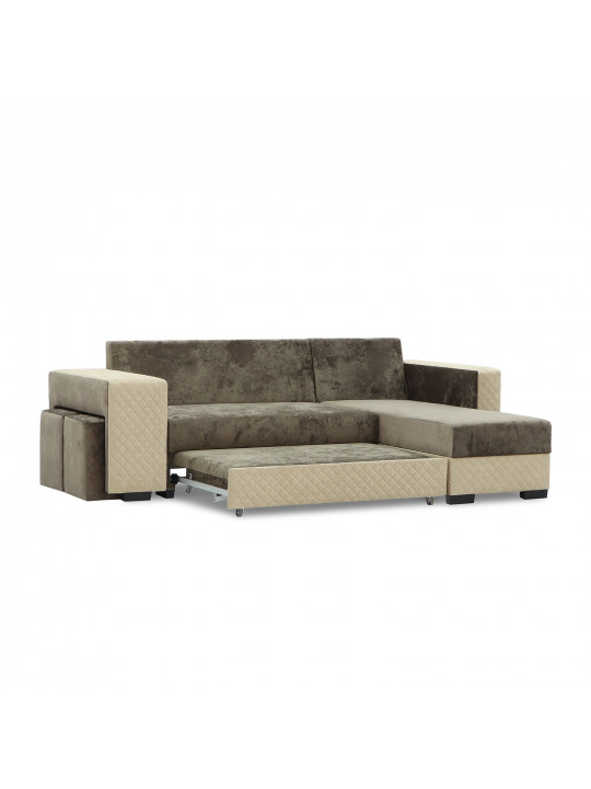 დივანი HOBEL CORNER SONYA BROWN MONACO 5/BROWN  BONCUK 6 R (5)